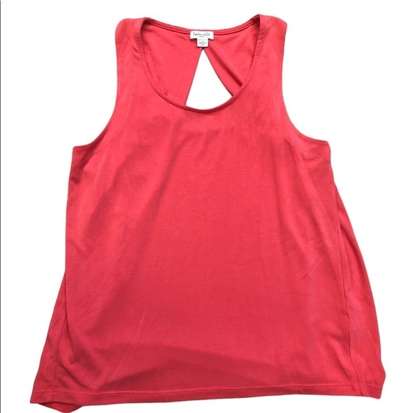 Open-back Pink Splendid Sleeveless Top - Picture 1 of 9